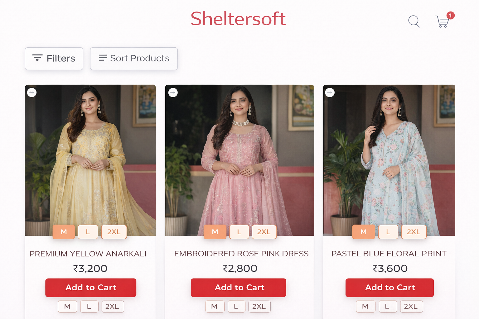 Online Store Preview