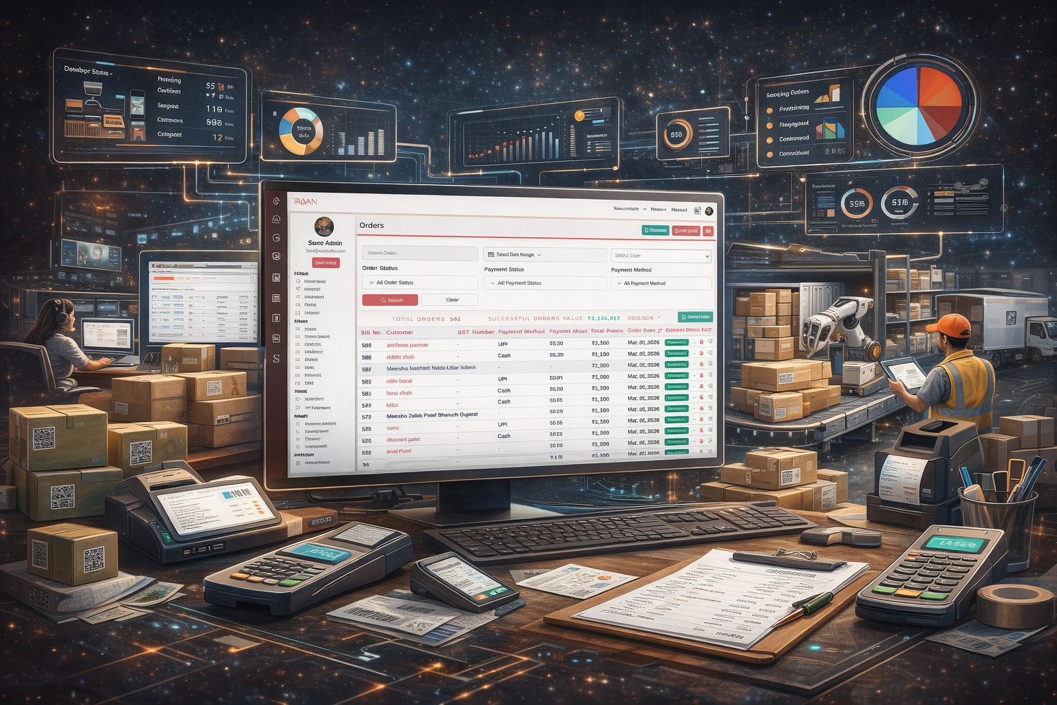 ShelterBiz Orders Management